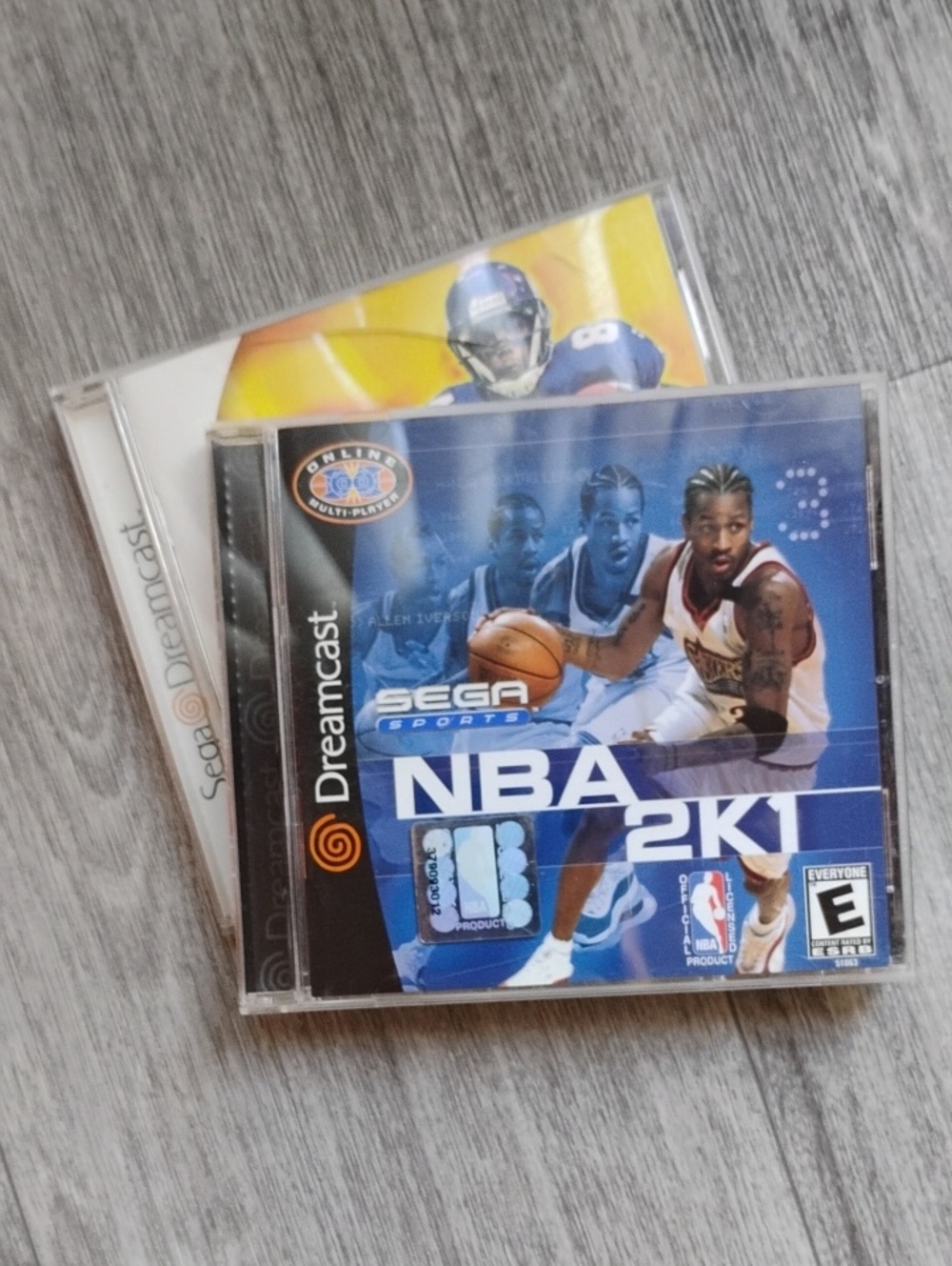NBA 2K1 Video Game - Blue